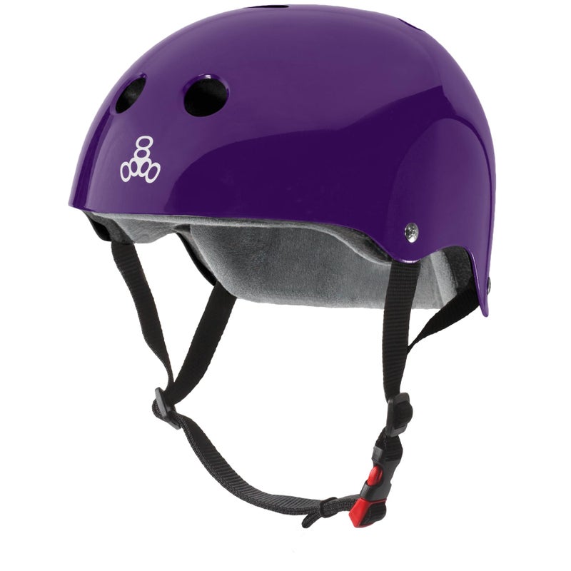 Triple Eight Certified Sweatsaver Helmet for Skateboarding, BMX, Roller Derby, Roller Skating, Inline Skating, Scooter and Bike - Image 1